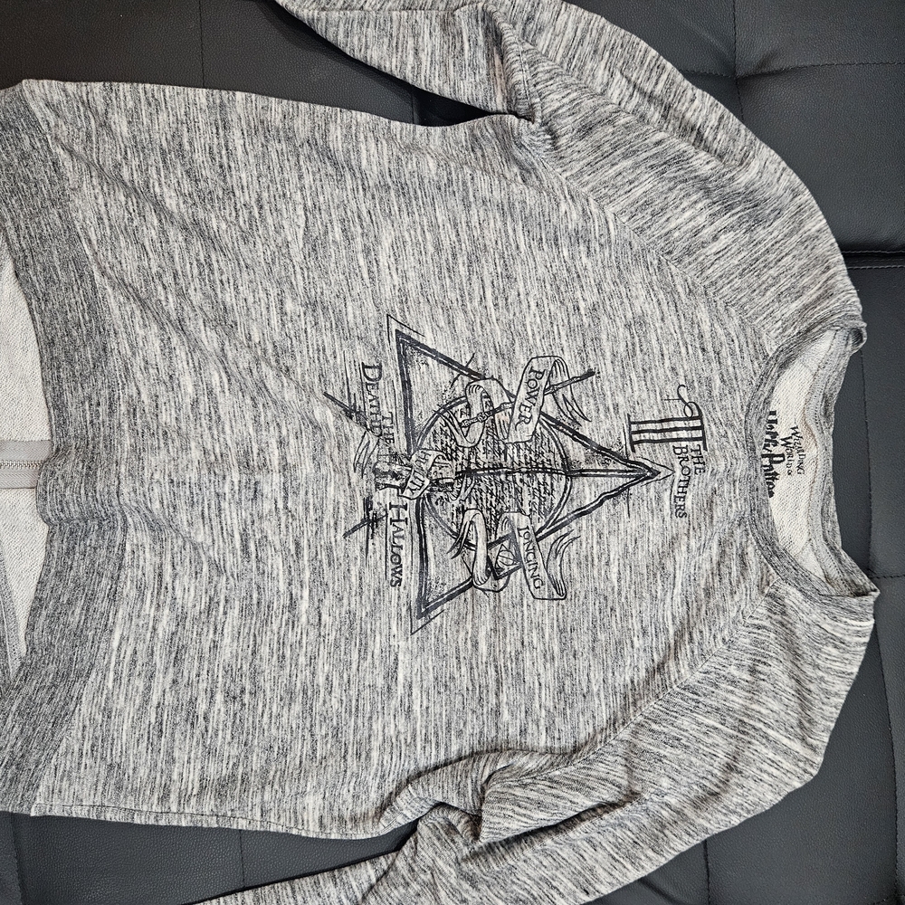 Universal Gray Harry Potter Long Sleeve Shirt